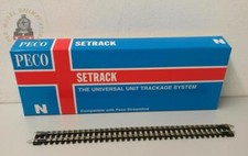 Peco ST-11  Setrack Double Straight - N Gauge