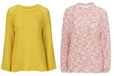 Ellos Jumpers YELLOW Teodora or PINK Glitter Thread Heidi sizes 8 to 22