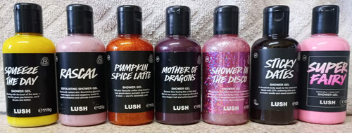 Lush shower gel - lush, gel~rascal~pumpkin