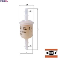 FUEL FILTER KL 13 FOR SKODA