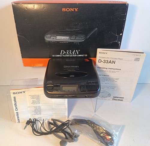 Vintage sony discman - sony, d-33