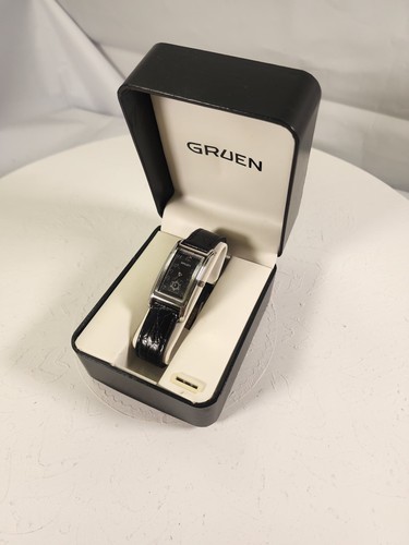 Gruen mens curvex - watch, black