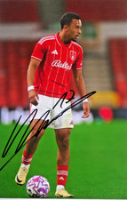 ERIC DA SILVA MOREIRA NOTTINGHAM FOREST,AUTOGRAPHED 7 X 5 PHOTOGRAPH.