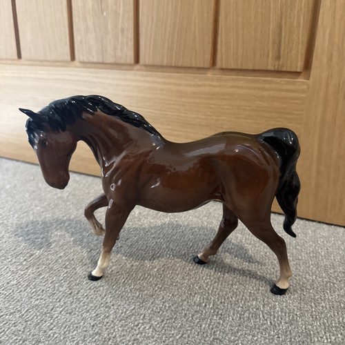 Beswick england glossy brown - england,