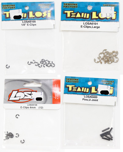 Team losi c parts - 7, lot