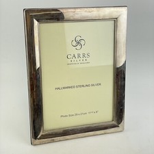 Large Sterling Silver Photo Picture Frame 14” X 11” 36cm X 28cm Carrs 2017