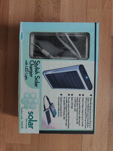 Solar charger with led - solar, light