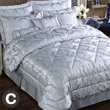 Luxury Aqua Light Blue Bedding