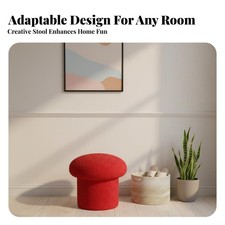 Toadstool Stool Cozy Aesthetic