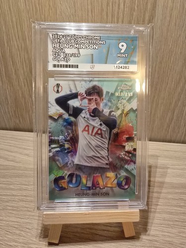 Topps chrome heung min - topps, son