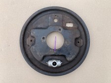 MGB GT (1967-80) RH REAR BRAKE BACK PLATE WITH ADJUSTER, TUBE AXLE, RIGHT SIDE