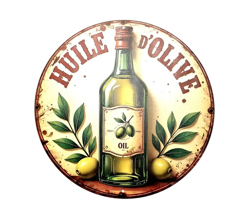 Metal sign retro - metal,