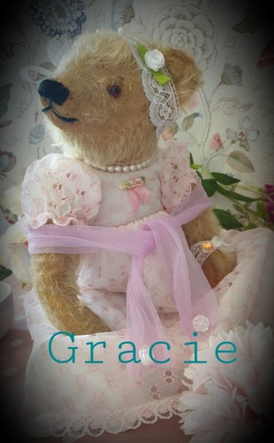 Early antique teddy - teddy, bear