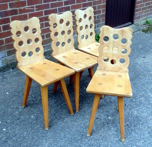 Vintage polish alpine chairs - vintage,