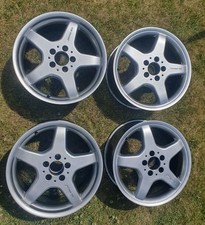 4 x Genuine  Mercedes AMG alloy wheels, Staggered set.