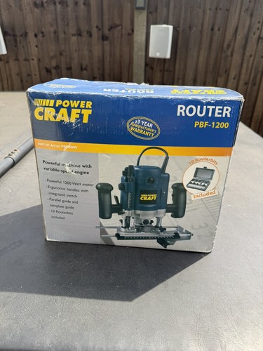 Powercraft 9762 1200w router - 9762,