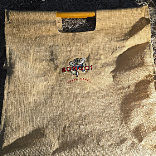 Bongos cuban cafe burlap - cafe,