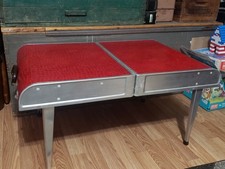 Vintage Fold-Out Table Red