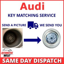 FOR AUDI A1 SECURITY MASTER LOCKING WHEEL NUT KEY BOLT MATCHING SERVICE UK