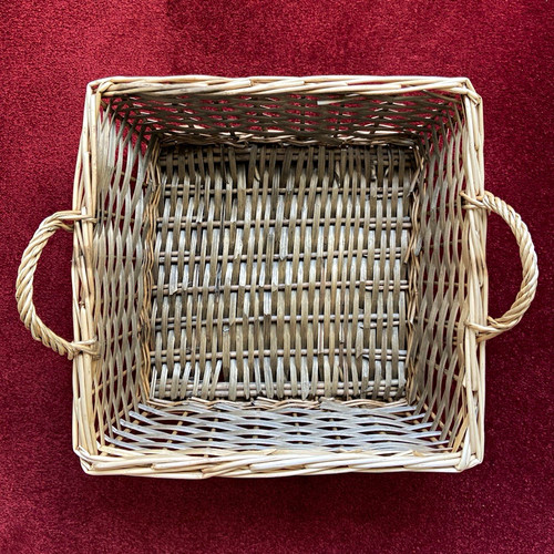 Rectangular wicker woven - wicker,