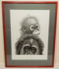 "Plea for the Rainforest" Gary Hodges Limited Edition Framed Art Print Signed