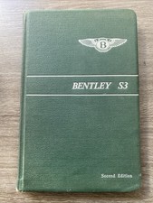1962 Bentley S3 Motorcar Automobile Instruction Manual Handbook