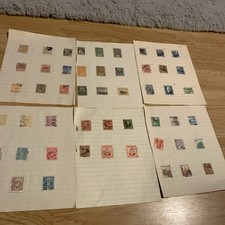 Old stamp collection-