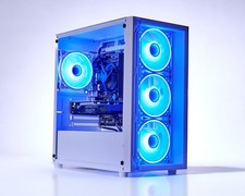 White Gaming PC RTX 3050 Intel