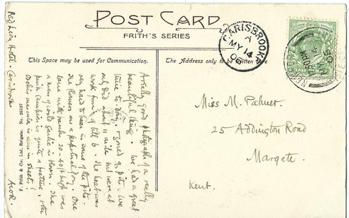 Rppc carisbrooke castle - carisbrooke,