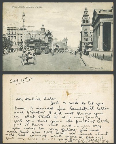 South africa durban 1916 old - south,