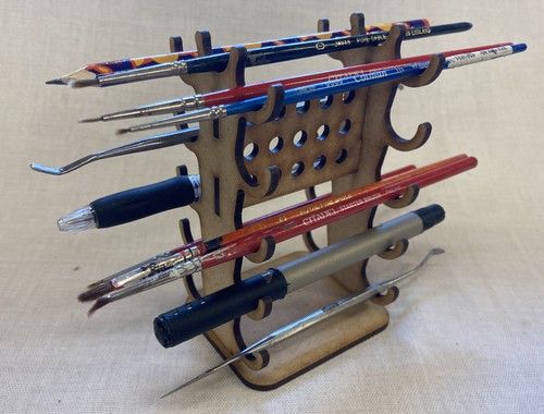 Paintbrush storage rack - paintbrush,