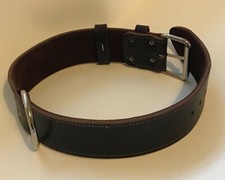 LEATHER DOG COLLAR - PLAIN
