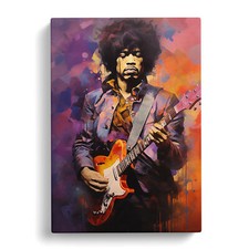 Jimi Hendrix Cubism Art Canvas