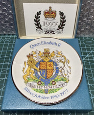 Wood & Sons - 4.5" 1977 Silver Jubilee Commemorative Plate