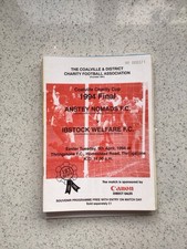 Anstey Nomads v Ibstock Welfare 5th April 1994 Coalville Charity Cup Final 
