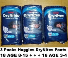 3 Packs Huggies - DryNites