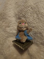 Zhu Zhu Pets Hamster On A Raft Explorer Flocked Figure Toy Collectible