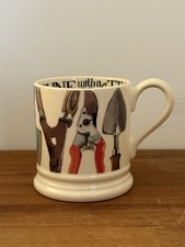 Emma Bridgewater Gardening Black Toast 1/2 Pint Mug