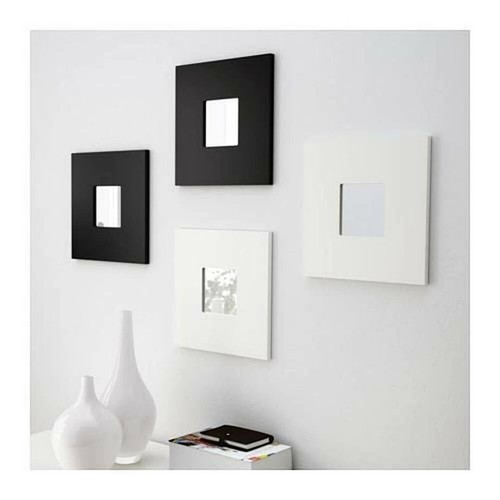 Ikea malma white mirrors - x,