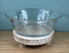 Clear Glass Oval vintage PYREX