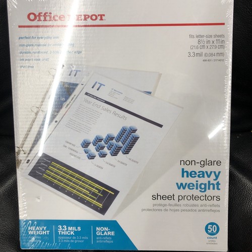 Non glare heavyweight clear - non-glare,