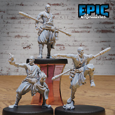 Shaolin Monk 3D Print D&D