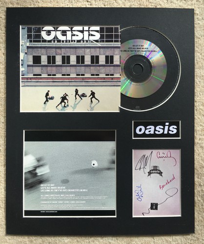 Oasis signed autographed - -,
