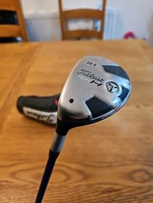 Left Hand Titleist 909H #3 Hybrid 21° GRAPHITE DESIGN Reg + HEADCOVER T2505