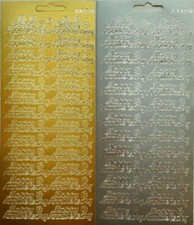 Happy Anniversary Silver Gold