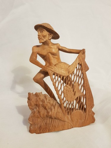 Hand carved chinese fisherman - hand,