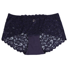 Women Ladies Lace Cotton Brief