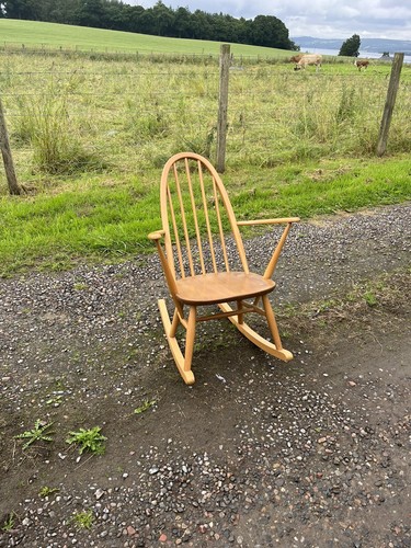 Vintage ercol rocking chair - vintage,
