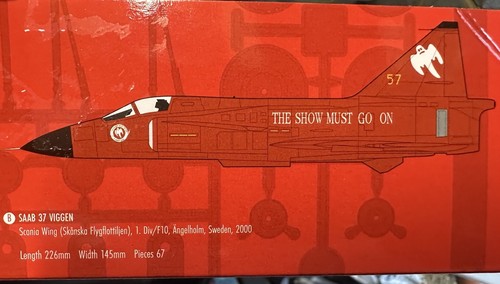 Airfix saab 37 - 1:72, viggen