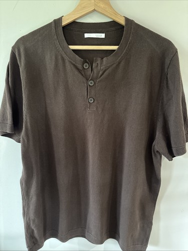 Zara men brown sleeveless - men's,